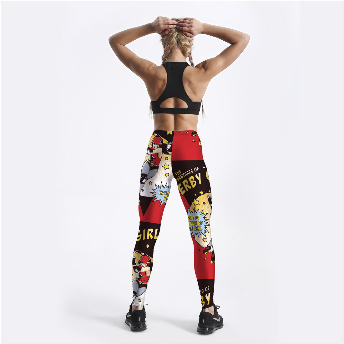 Girl Power! Women's Leggings Slim And Slim Yoga Pants