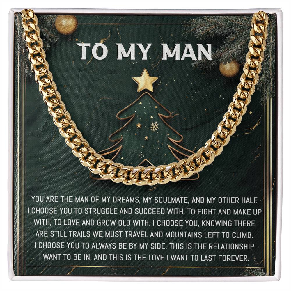 My Man-My Soulmate-Cuban Chain