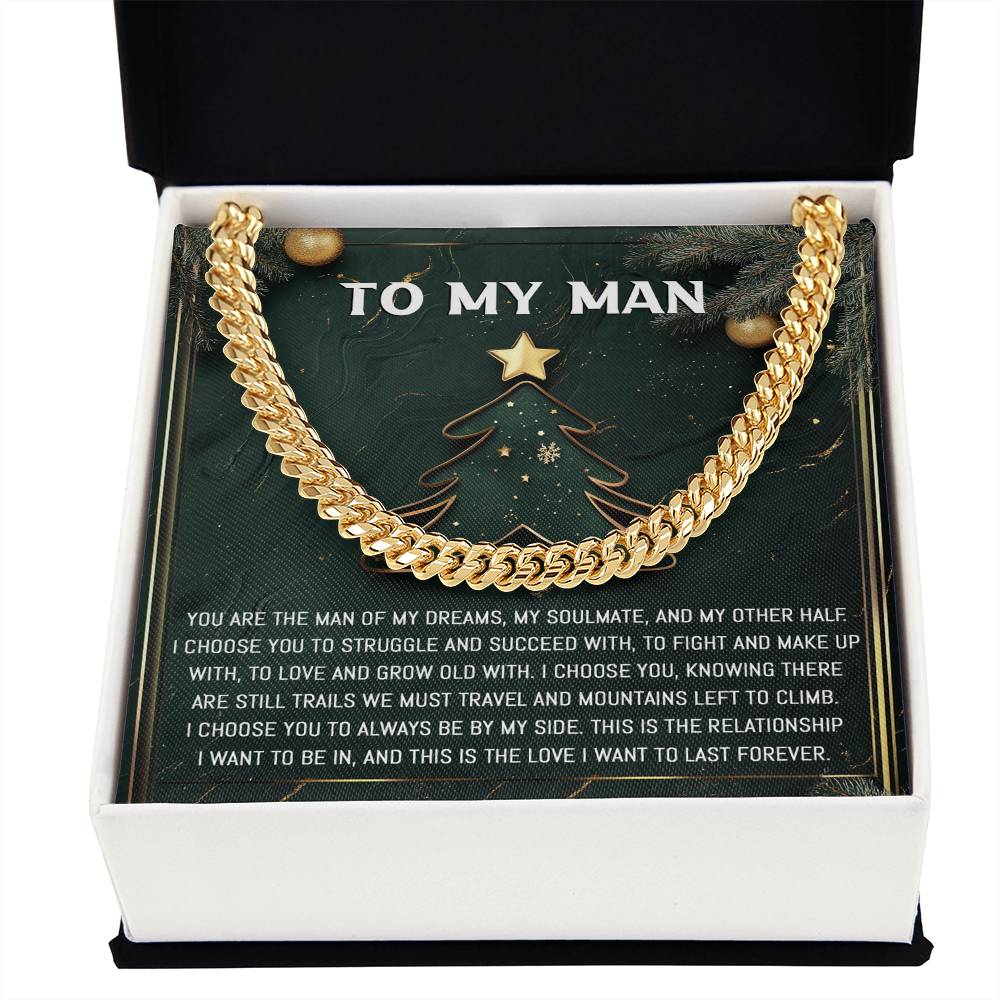 My Man-My Soulmate-Cuban Chain