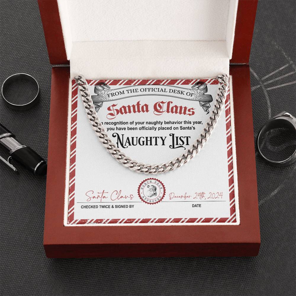 Naughty List-Naughty Behavior-Cuban Chain