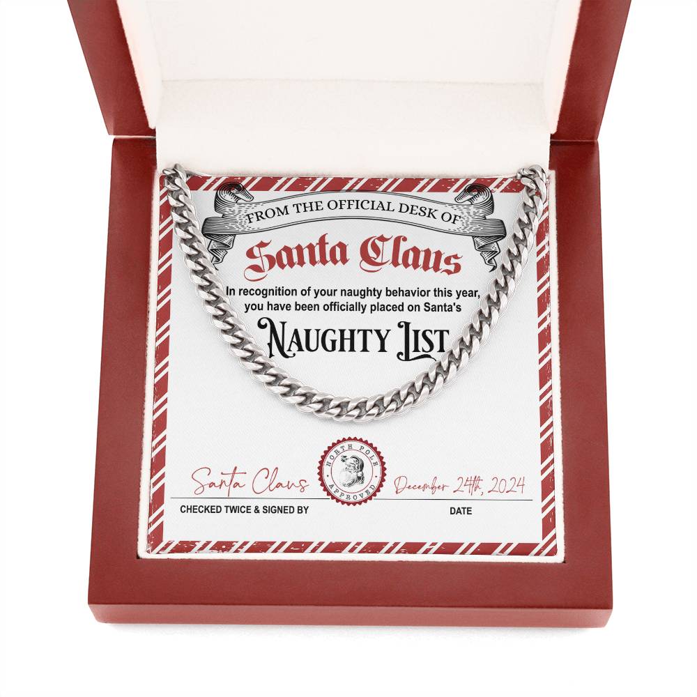 Naughty List-Naughty Behavior-Cuban Chain