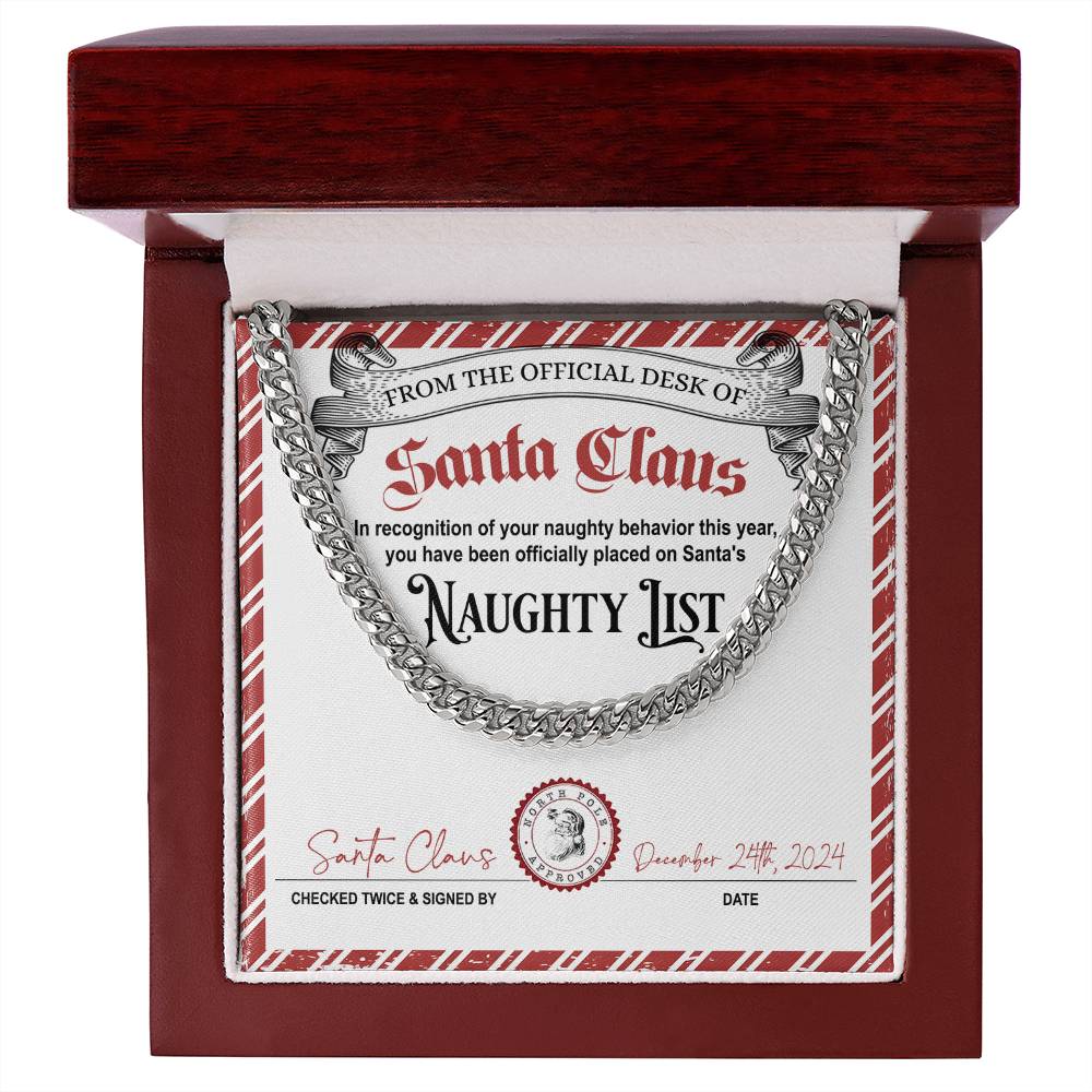 Naughty List-Naughty Behavior-Cuban Chain