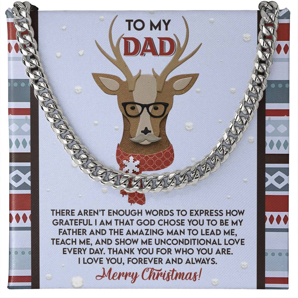 Dad-Be My Father-Cuban Chain