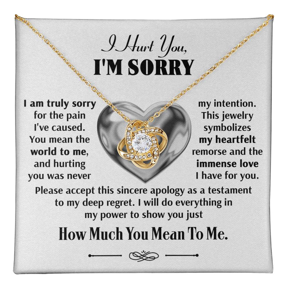 Sorry - Sincere Apology