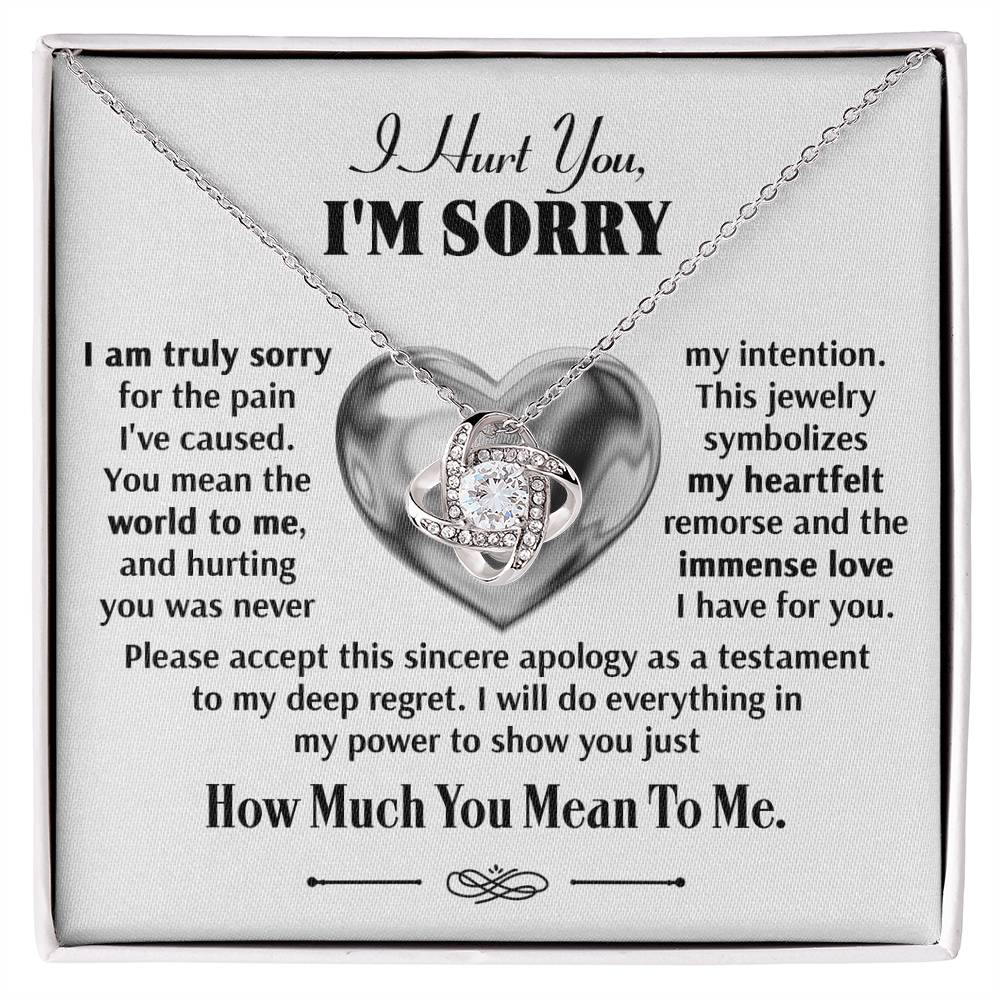 Sorry - Sincere Apology