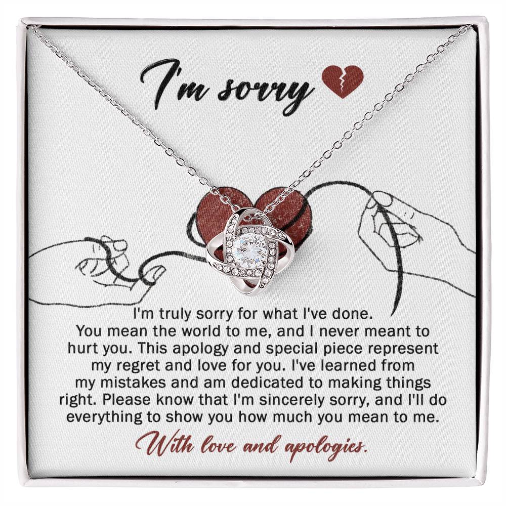 Sorry - You Mean The World To Me, I never meant to hurt you, learned from my mistakes, dedicated to make things right