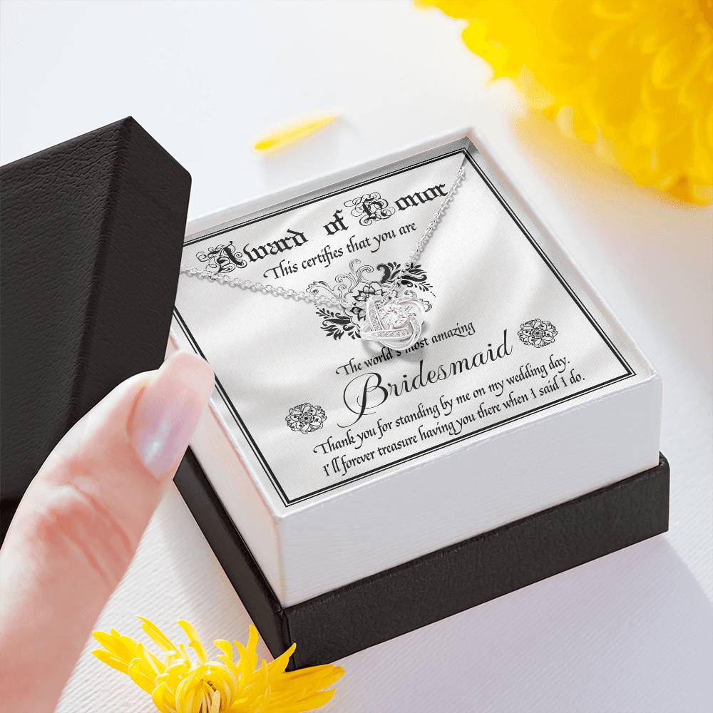 Bridesmaid-Award Of Honor