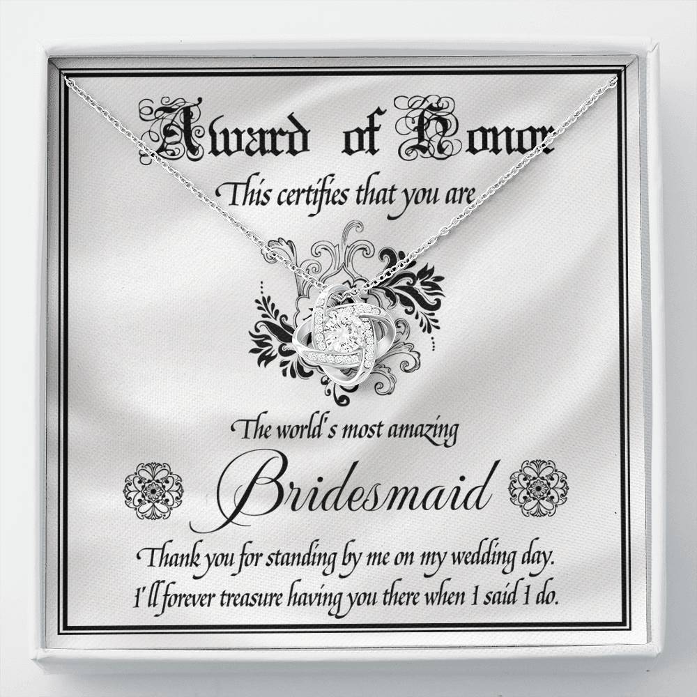 Bridesmaid-Award Of Honor