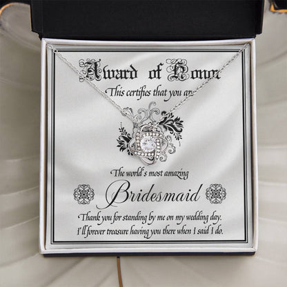 Bridesmaid-Award Of Honor