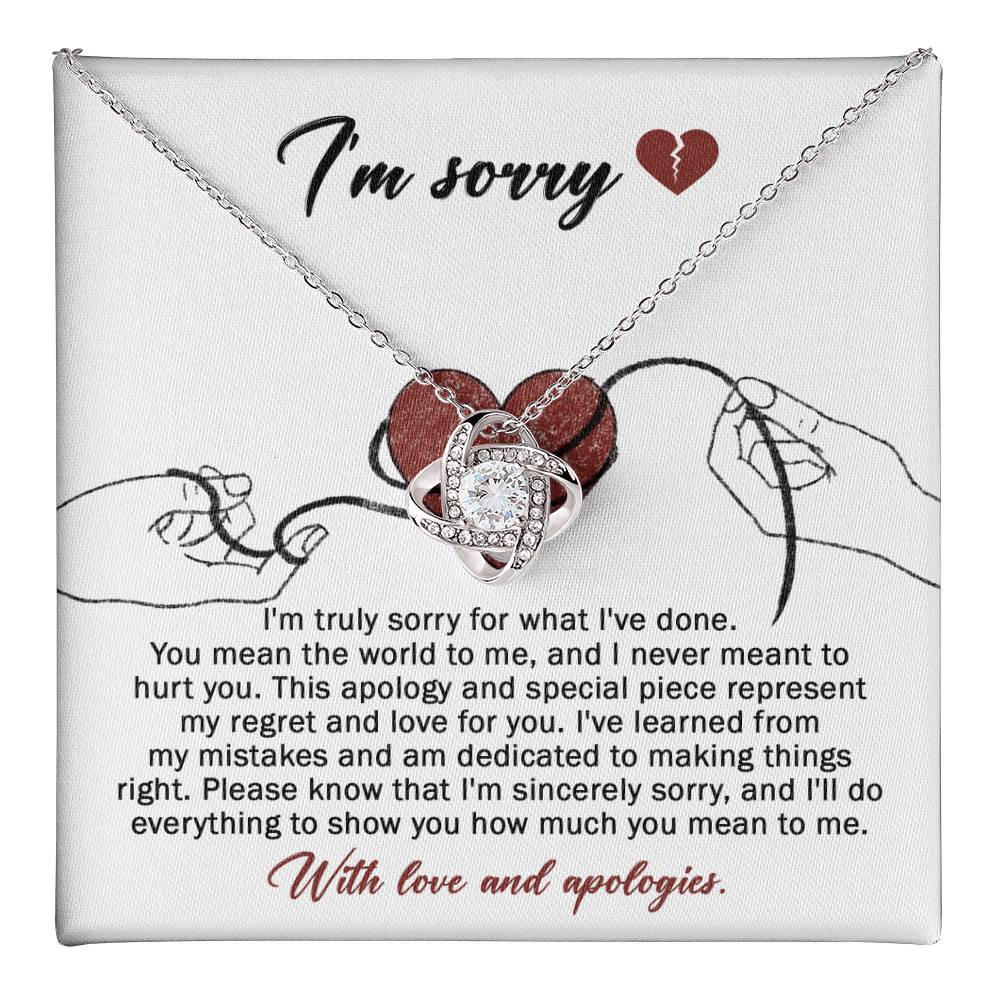 Sorry - You Mean The World To Me, I never meant to hurt you, learned from my mistakes, dedicated to make things right