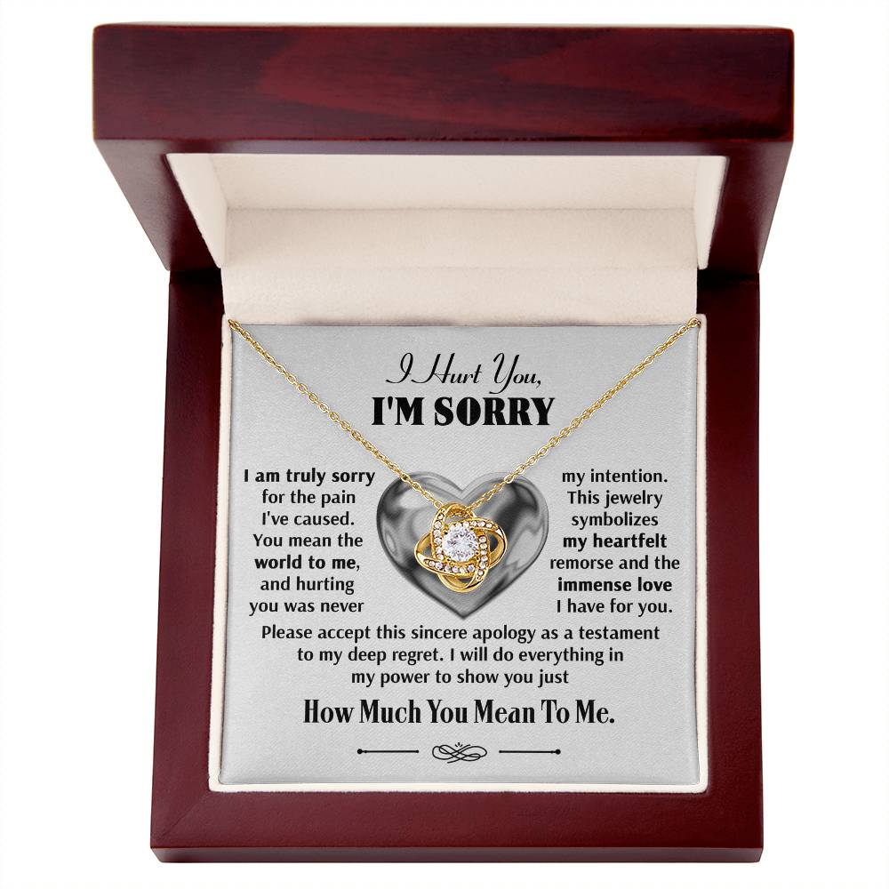 Sorry - Sincere Apology