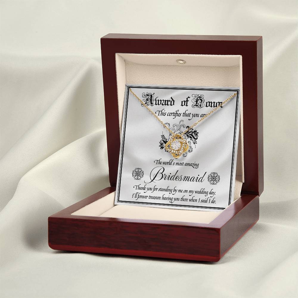 Bridesmaid-Award Of Honor