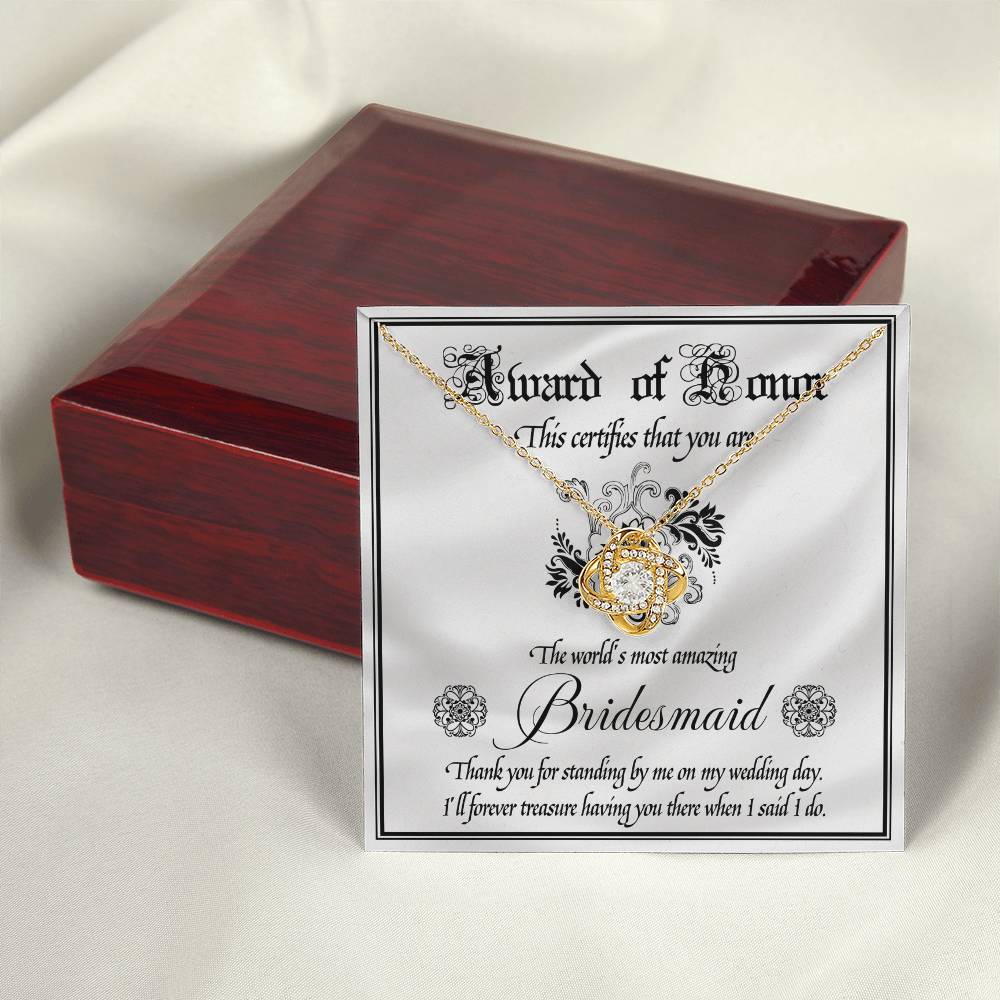 Bridesmaid-Award Of Honor