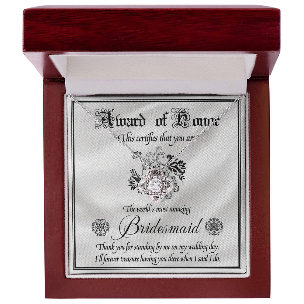 Bridesmaid-Award Of Honor