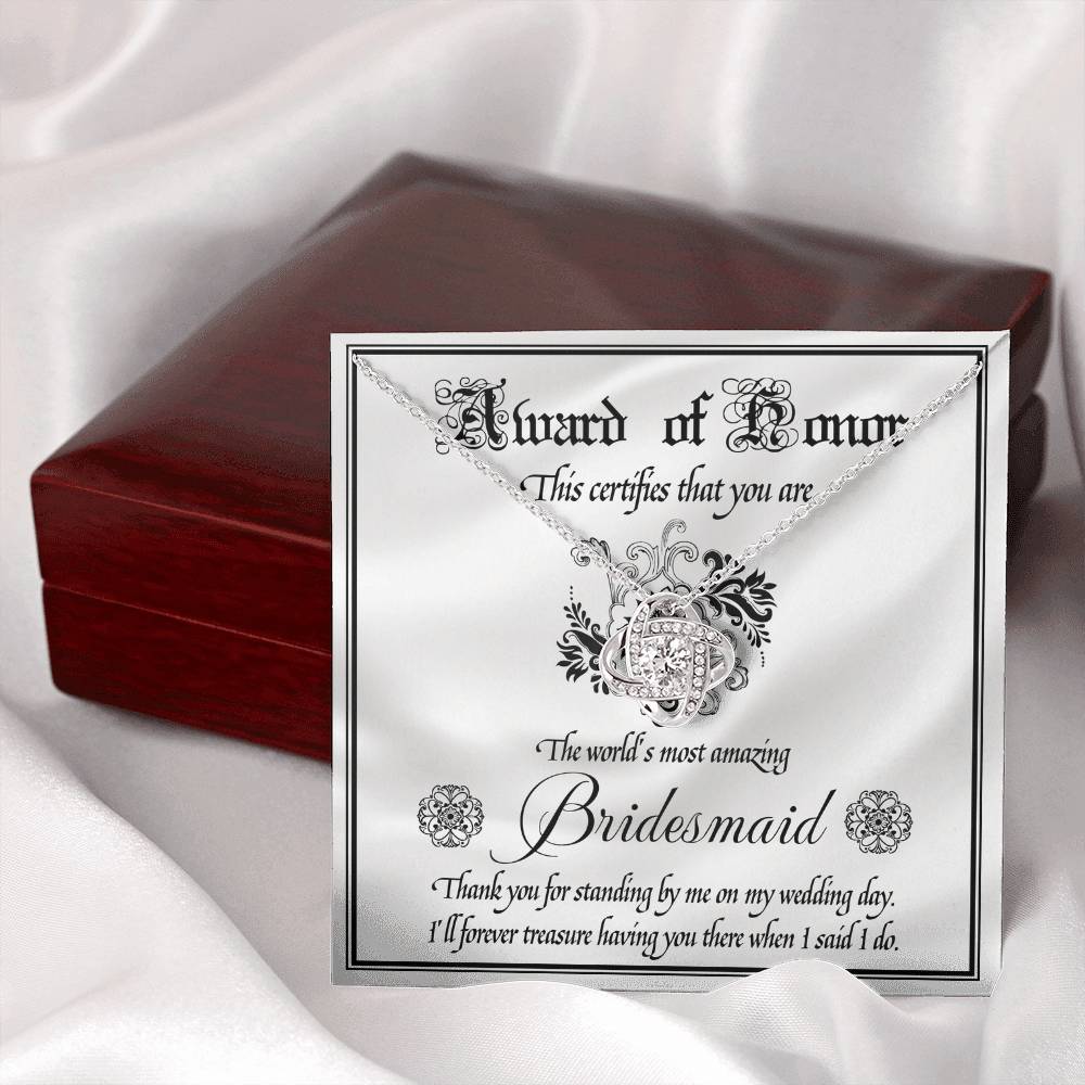 Bridesmaid-Award Of Honor