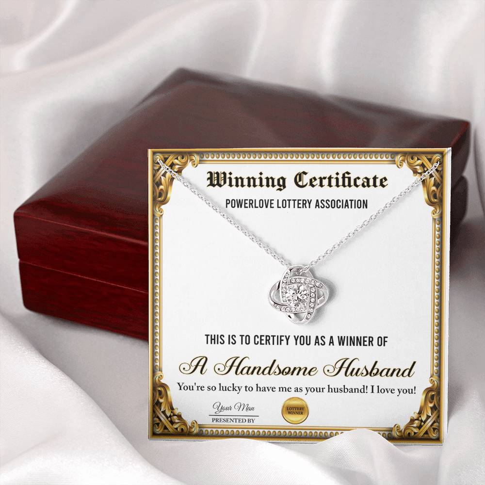 Wife-Winning Certificate