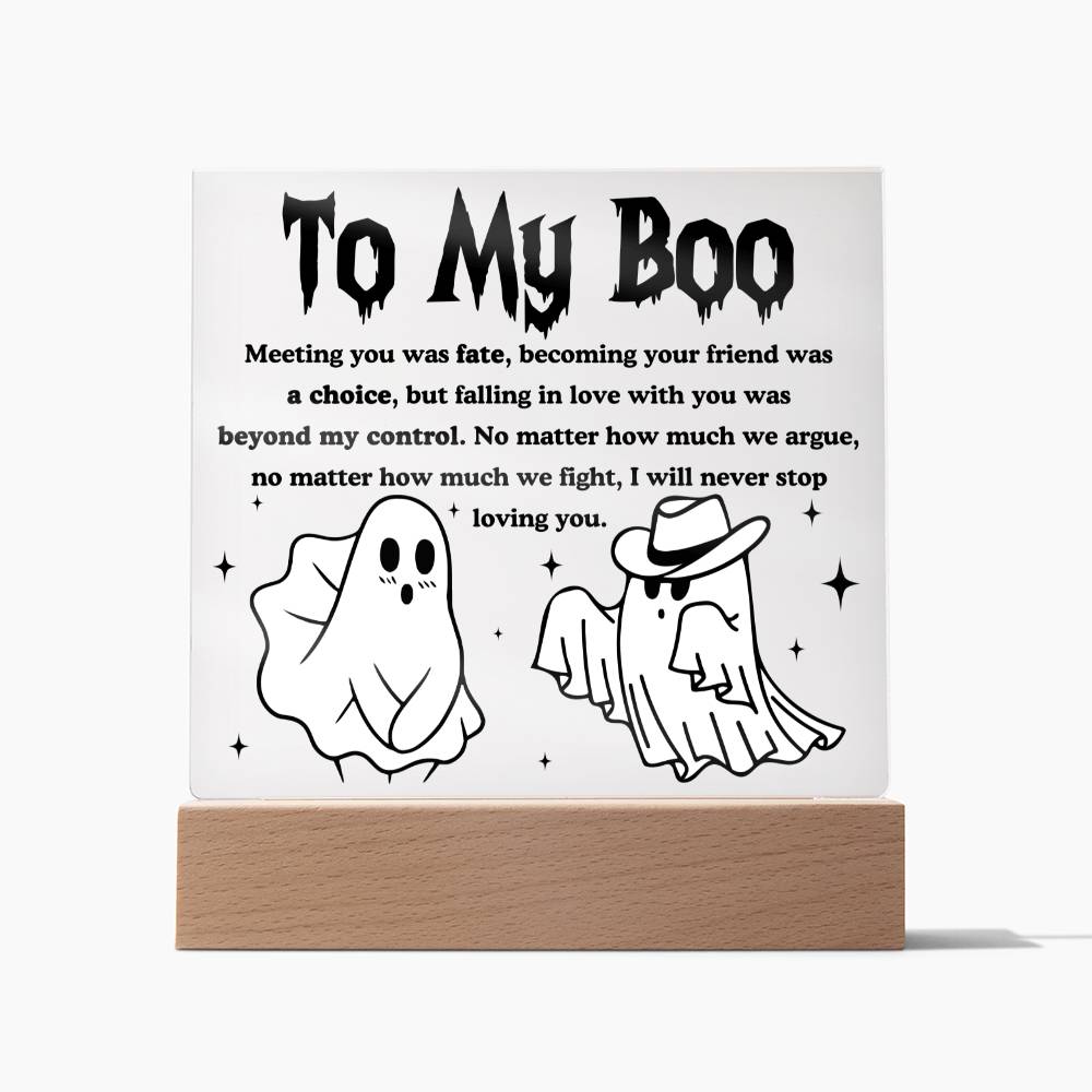 Halloween - To My BOO: Meeting you .... never stop loving you