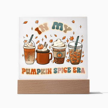 Xmas decorative plaque, Pumpkin Spice Era, xmas, Gift Ideas, my buddy, my soulmate, my sister, my brother, my dad, my granddaughter, my grandma, my mom