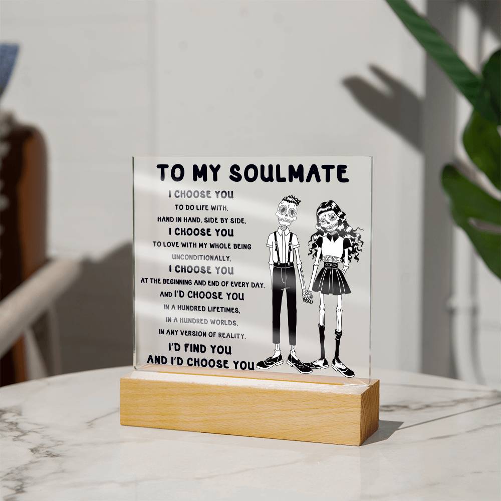 Halloween - To My SoulMate: I'd Find You And I'd Choose You