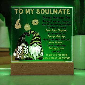 Halloween -- To My Soulmate: Growing Older Togather