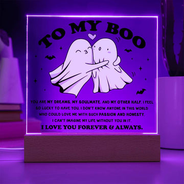 Halloween - To My Boo: You Are My Dreams, My Soulmate, And My Other Half