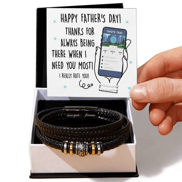 Dad-Dad_s Taxi-Bracelet Love You Forever Bracelet