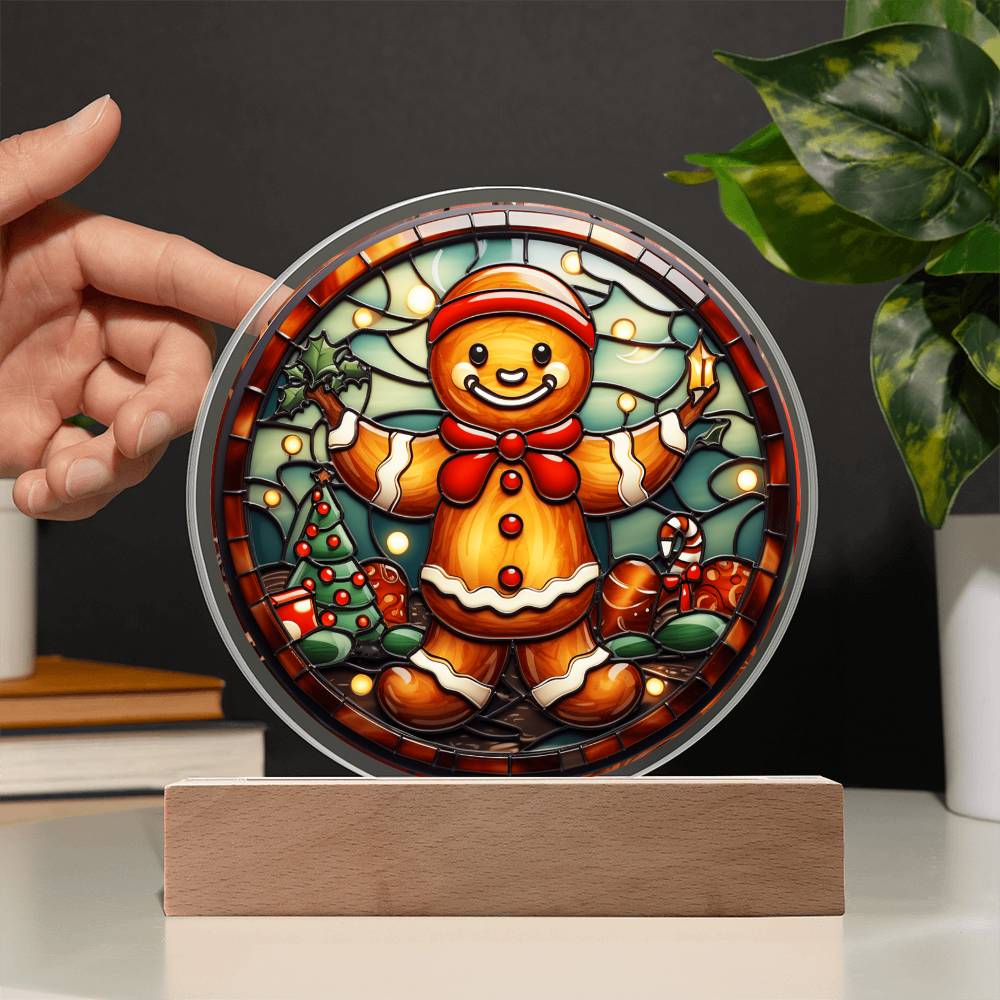 3D painting of Ginger breadman, xmas, thanksgiving, gift ideas