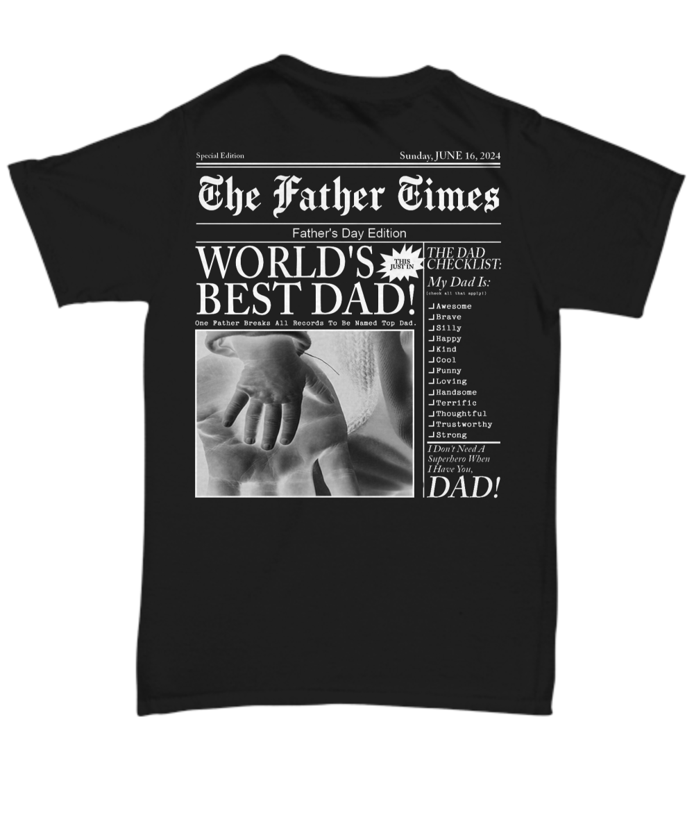 World's best Dad Checklist from The Father Times