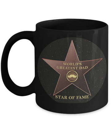 The Star of Fame Award to the World's Greatest Dad