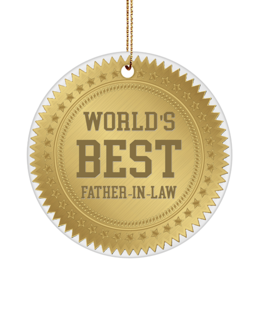 To the world's best Father-In-Law