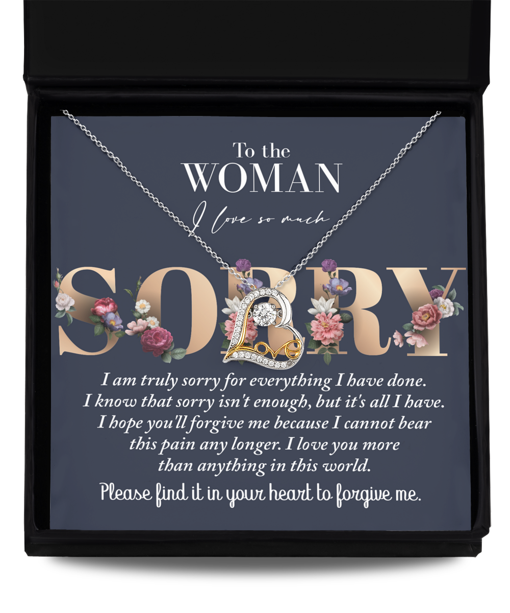 Sorry - To the Woman I love So Much