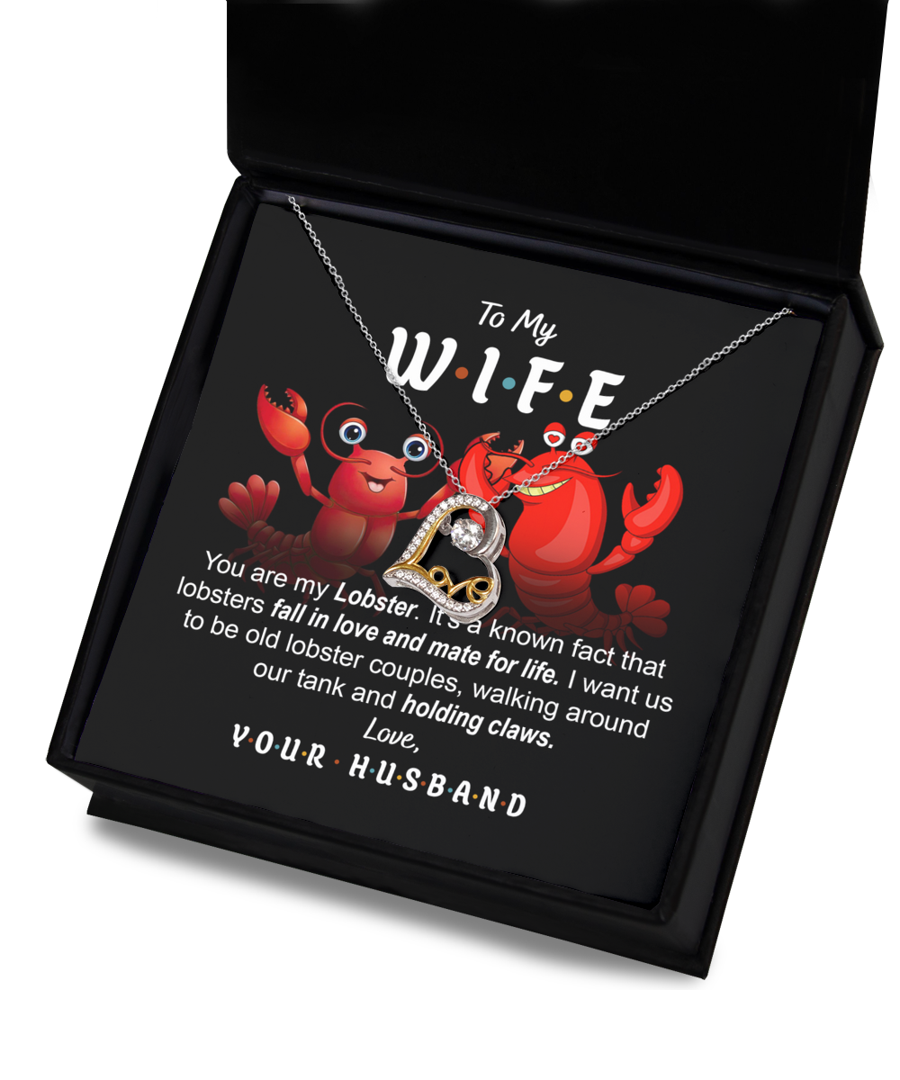 To my wife, you are my lobster, fall in love and mate for life