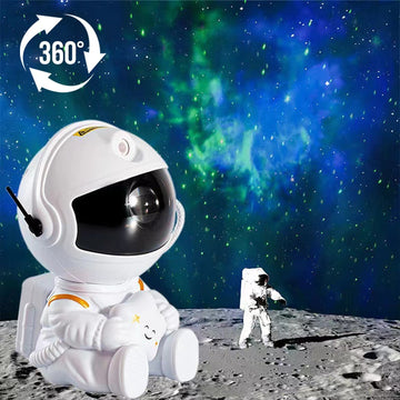 Transform Your Space with the Astronaut Galaxy & Star Projector - Bring the Stars Indoors!