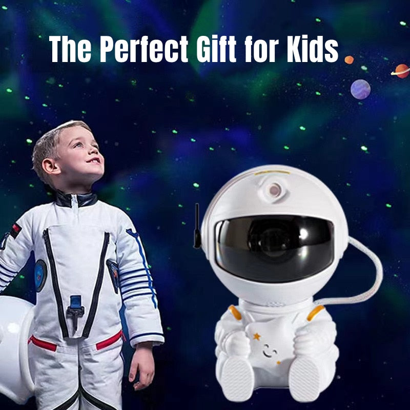 Transform Your Space with the Astronaut Galaxy & Star Projector - Bring the Stars Indoors!