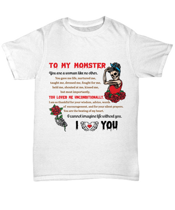 Halloween TShirt - To My Momster: Your Silent Prayers