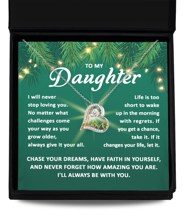 To My Daughter Chase Your Dreams, Gift Ideas, xmas, birthday, graduation, thanksgiving, new year, christmas